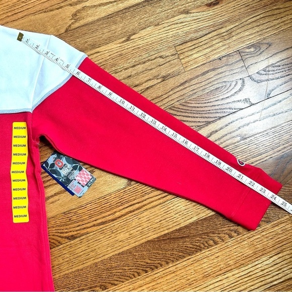 New Champion Women’s Ohio State Buckeyes Red & White Pullover Sweatshirt Sz M - Picture 11 of 16